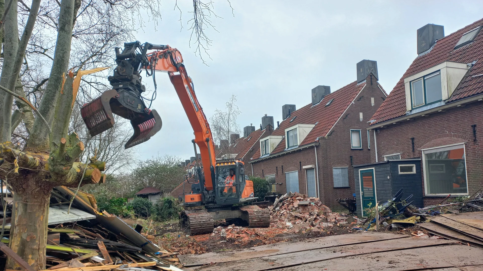 Start sloop frederikstraat